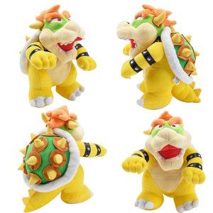 Mario Bowser King Plush Doll Stuffed Animal approx 11"
